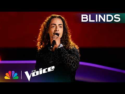 Former Boy Band Member SERENADES Coaches with Italian Vocals | The Voice Blind Auditions | NBC