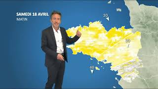 Illustration de l'actualité La météo de votre samedi 18 avril 2026