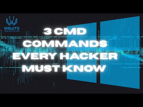 3 CMD Commands Every Hacker Must Know Windows Hacking Basics