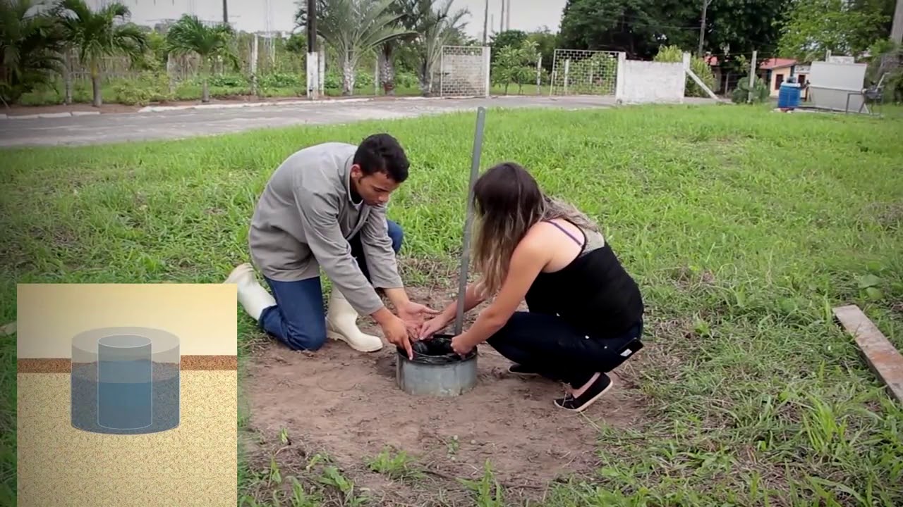 Infiltrômetro de anel