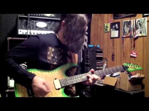 7-7-13 LICK OF THE WEEK RECORDING CLEAN GUITAR TRACKS TO SONG 