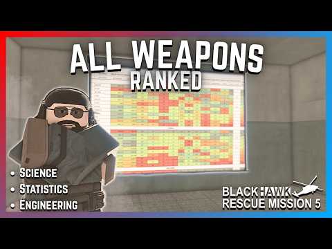 I Ranked EVERY GUN in BRM5 (scientifically) | Blackhawk Rescue Mission 5 ROBLOX