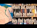 Egypt and the Bible: Q+A #14, Where did Joseph take his family when they fled to Egypt?