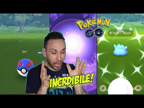 NON CI CREDO DITTO SHINY! COME TROVARLO! POKEMON GO ITA