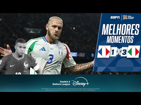 Gols e lances de França x Itália