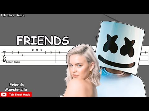Marshmello & Anne-Marie - FRIENDS Guitar Tutorial