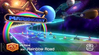 Mario Kart Rainbow Road gameplay video by jconradslp, 2:30 duration
