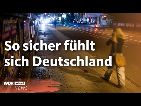 Angst statt Sicherheit: Jeder Zweite fühlt sich unsicher in Deutschland | WDR Aktuelle Stunde