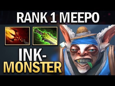 INK MEEPO - MONSTER PLAYER - DOTA 2 GAMEPLAY