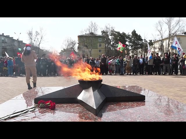 В Ангарске начали праздновать День Победы