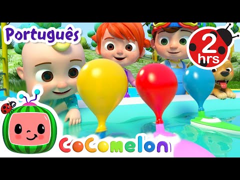 Capa de A Corrida Vai Começar! | 2 HORAS DE COCOMELON BRASIL! | Músicas Infantis e Desenhos Animados