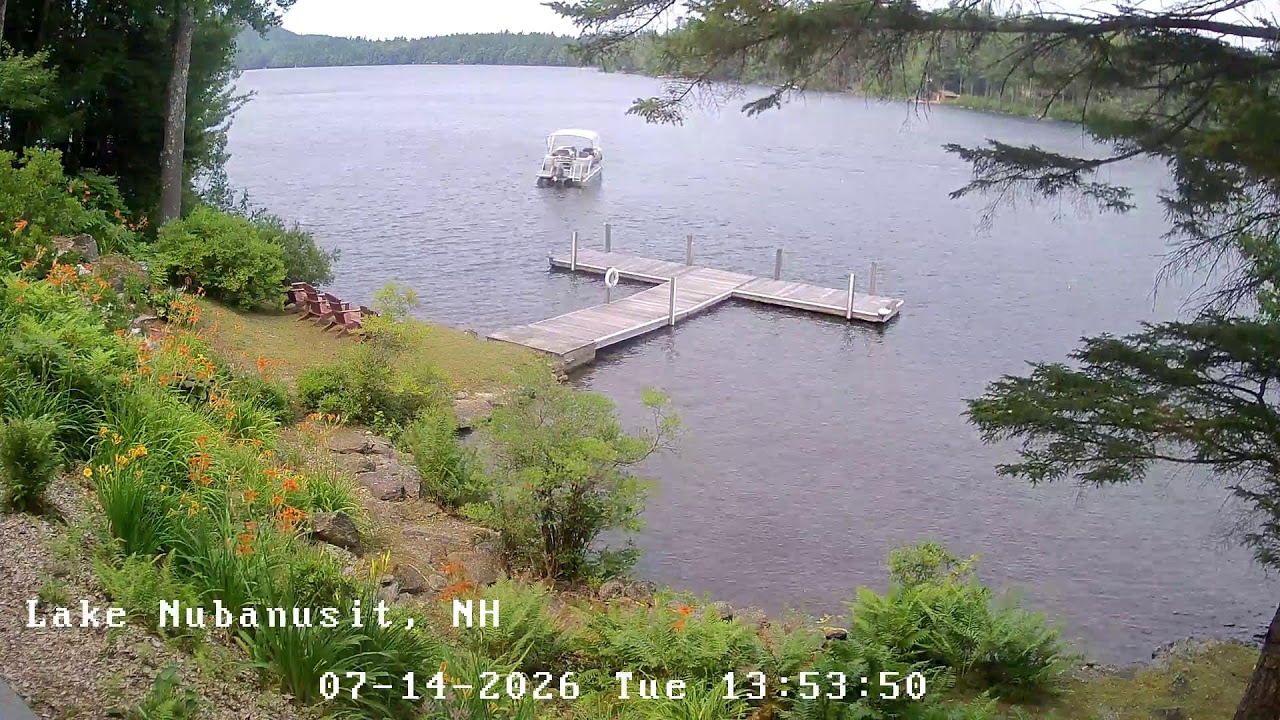 Live webcam view of Muelle del Lago Nubanusit