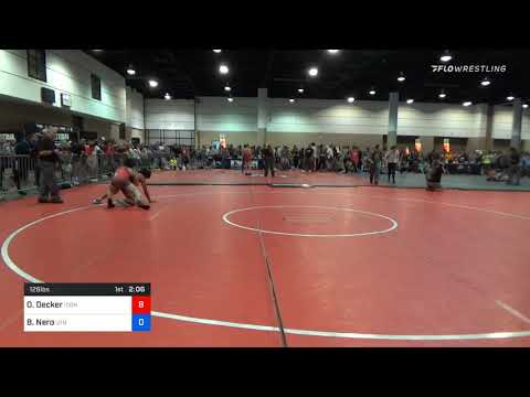 126 Lbs Consolation - Oran Decker, Icon Wrestling Vs Brian Nero, UTB Wrestling D03e