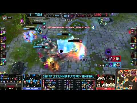 LMQ XiaoWeiXiao Yasuo Pentakill   LMQ vs TSM