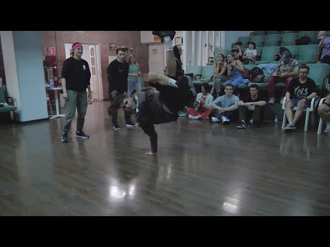 profi 2x2 bgirl Ksu & NastyRock vs One Peace Yes - "ALL OPTION" break dance battle, брейкданс
