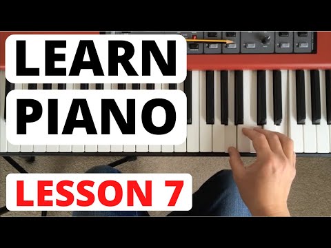 How To Play Piano for Beginners, Lesson 7 || Quavers (Eighth Notes) And Accidentals