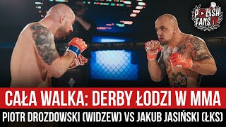 CAŁA WALKA: Derby Łodzi w MMA - Piotr Drozdowski (WIDZEW) vs Jakub Jasiński (ŁKS) (20.02.2021 r.)