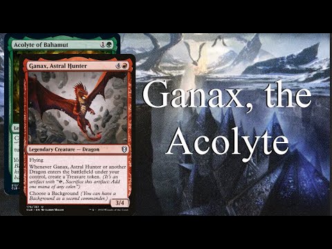 Let's Build a Ganax, Astral Hunter Dragon Deck with Acolyte of Bahamut as the Background!