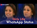 Girls Life WhatsApp Status Tamil Nayanthara Speech Status For Girls