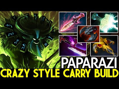 PAPARAZI [Nature's Prophet] Crazy Style Carry Build Too Much Power Dota 2