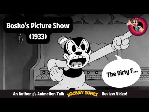 Bosko's Picture Show (1933) - An Anthony's Animation Talk Looney Tunes Review Video!