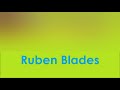 Ruben Blades: Isabel