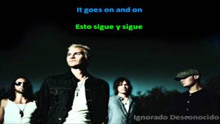 Lifehouse - I try (Sick cycle carousel) Lyrics English &amp; Spanish