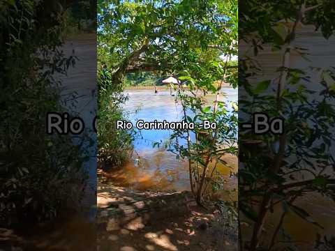 Que lugar lindo, rio na Feira da Mata -Ba