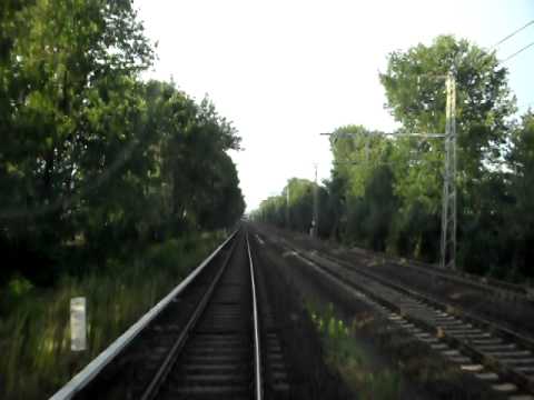 Führerstandsmitfahrt S-Bahn Berlin Karow - Bernau