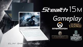 Video 0 of Product MSI Stealth 15M A11UX Gaming Laptop (2021)