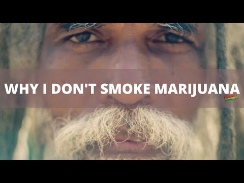 Rasta elder explaining why he does not smoke marijuana | Prof- I