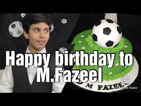 Happy birthday to my lovely son M.Fazeel jahanzaib