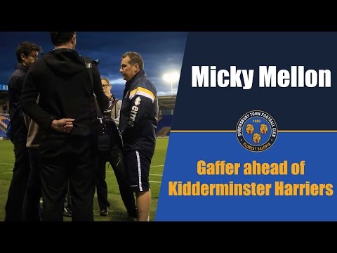 INTERVIEW: Micky Mellon On Kidderminster Friendly