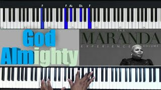 God Almighty Maranda Curtis piano tutorial.