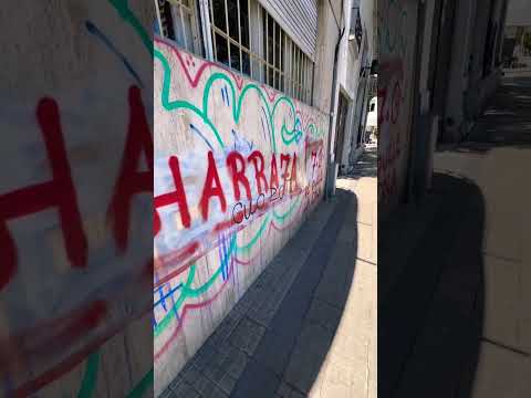 Hay muchas pintadas de #estudiantes en los mármoles de los frentes de #laplata #shorts #buenosaires