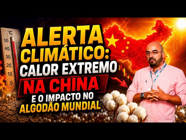 Alerta Climático: Calor Extremo na China e o Impacto no Algodão Mundial.