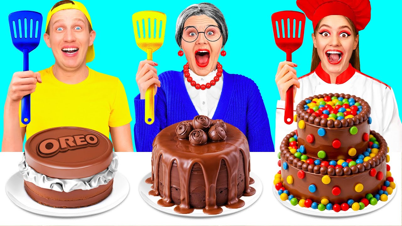 Me vs Grandma Cooking Challenge | Delicious Recipes by Funny Funny