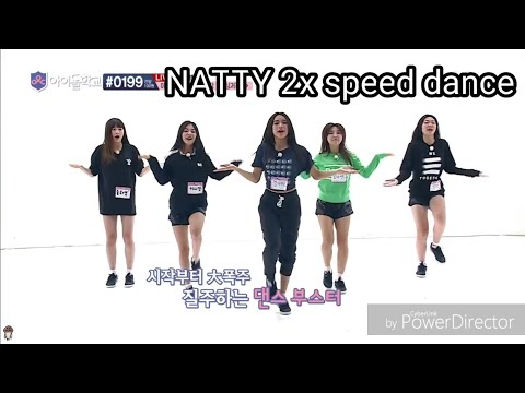 【IDOL SCHOOL】Natty 2x speed dance PRETTY