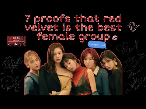 7 proofs that red velvet is the best female group