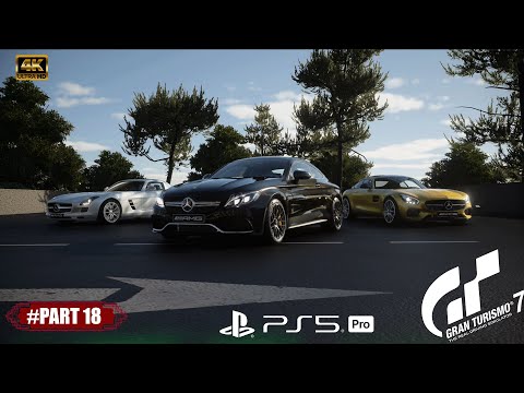GRAN TURISMO 7 PS5 PRO Gameplay Walkthrough in 4K No Commentary Part 18