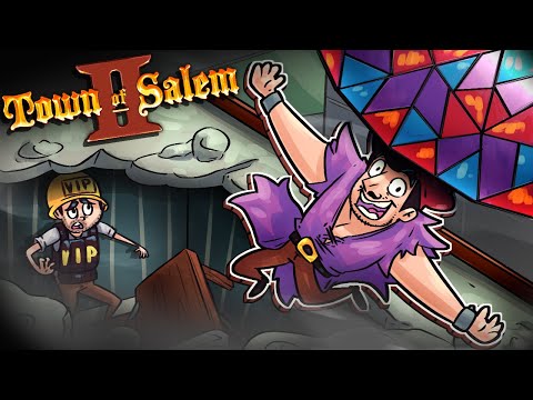 TIME TO DROP THE NEW YEARS ROCK ON HIM! (Town of Salem 2 w/ Friends)
