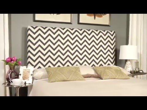 Safavieh Navy & White Headboard: Ziggy