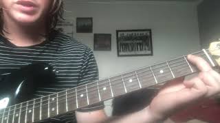 Scoff (Early demo) - Kurt Cobain Guitar lesson + Tutorial