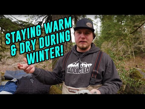 Winter Fishing Preparedness | Stay Warm & Dry Fishing Rivers or Lakes