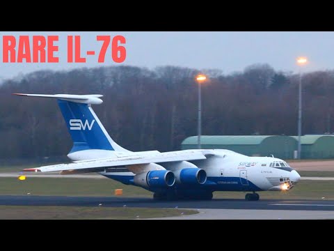 *EXTRA RARE* IL76 Landing At Eindhoven Airport