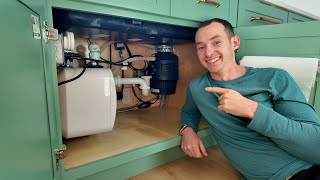 Plumbing a High-Tech Kitchen Sink (Kitchen Build Ep. 7)
