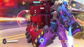 [OverWatch2]初心者がソンブラを上手に使えた試合