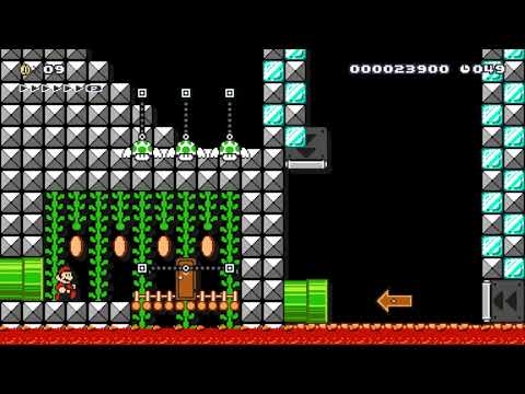 MARIO MAKER NIVEAU DE TCHAD moderne destruction pou tyrex