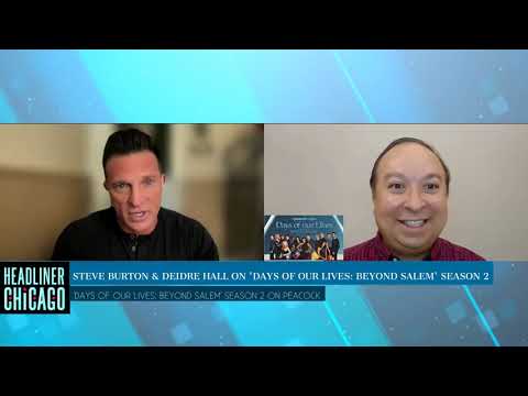 Deidre Hall & Steve Burton interview for Days of Our Lives Beyond Salem season 2 on Peacock 2022