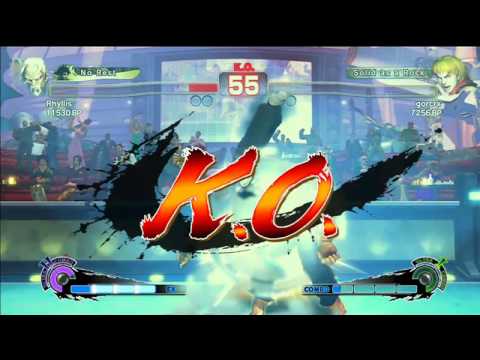 SSF4 AE: Rhyllis (Gen) VS gorcrx (Ken)